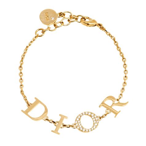 dior bracelets gold